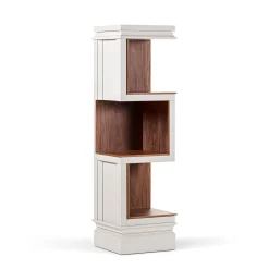 Provasi Bookcases<Akiba White Low Bookcase