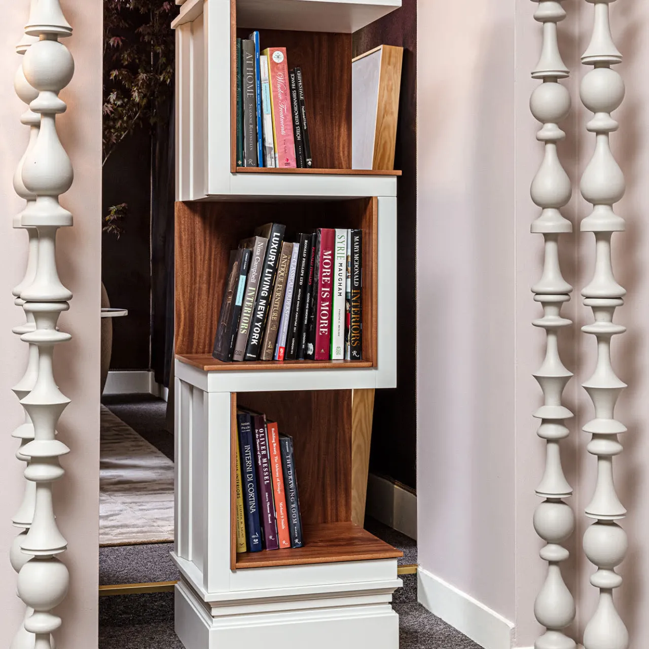 Provasi Bookcases<Akiba White Low Bookcase
