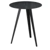 TrabA' Side Tables<Aky Black Side Table #1 by Emilio Nanni