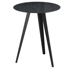 TrabA' Side Tables<Aky Black Side Table #1 by Emilio Nanni