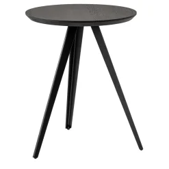 TrabA' Bistro Tables<Aky Contract Black Tripod Bistro Table by Emilio Nanni