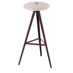 TrabA' Bar Stools<Aky Pink Stool #1 by Emilio Nanni