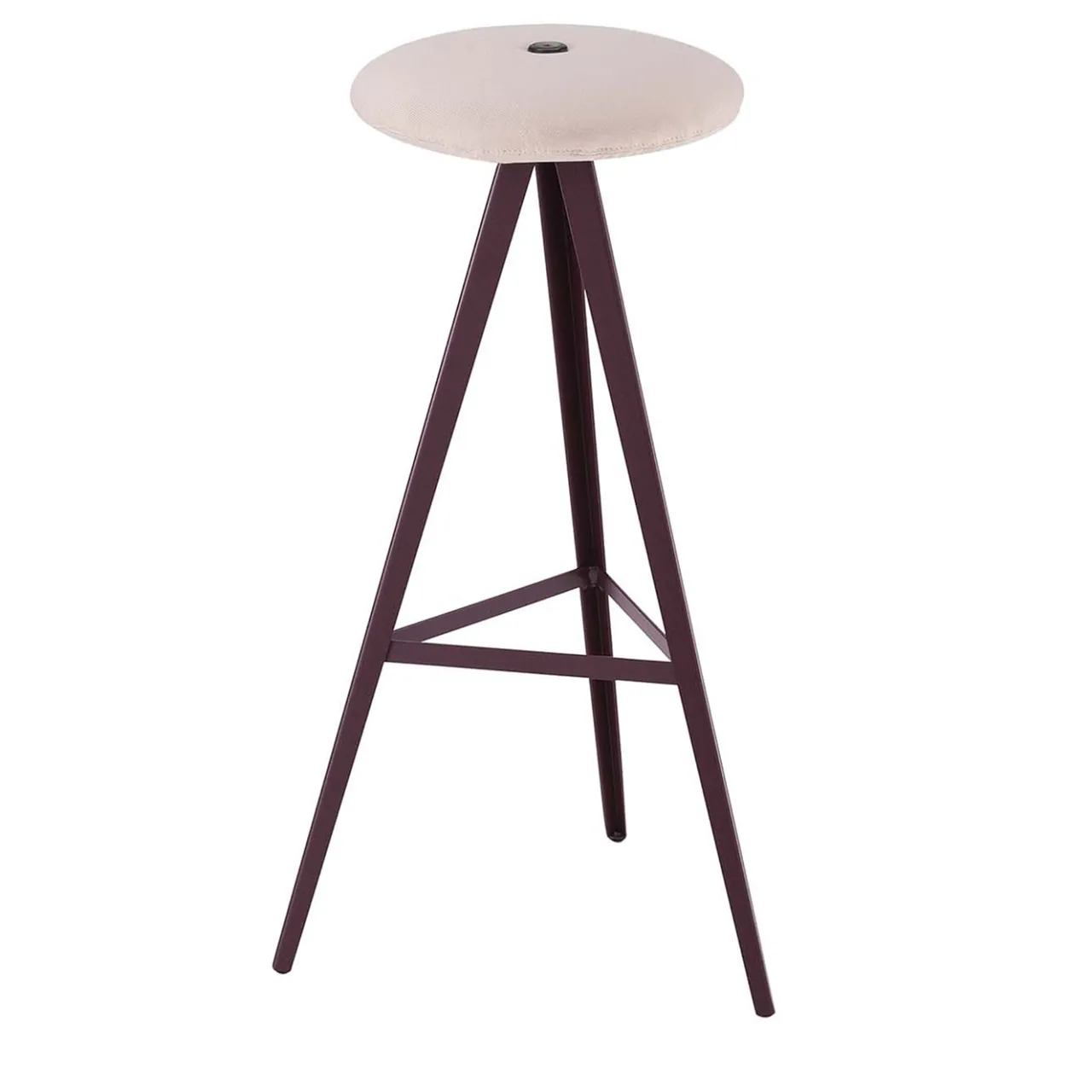 TrabA' Bar Stools<Aky Pink Stool #1 by Emilio Nanni