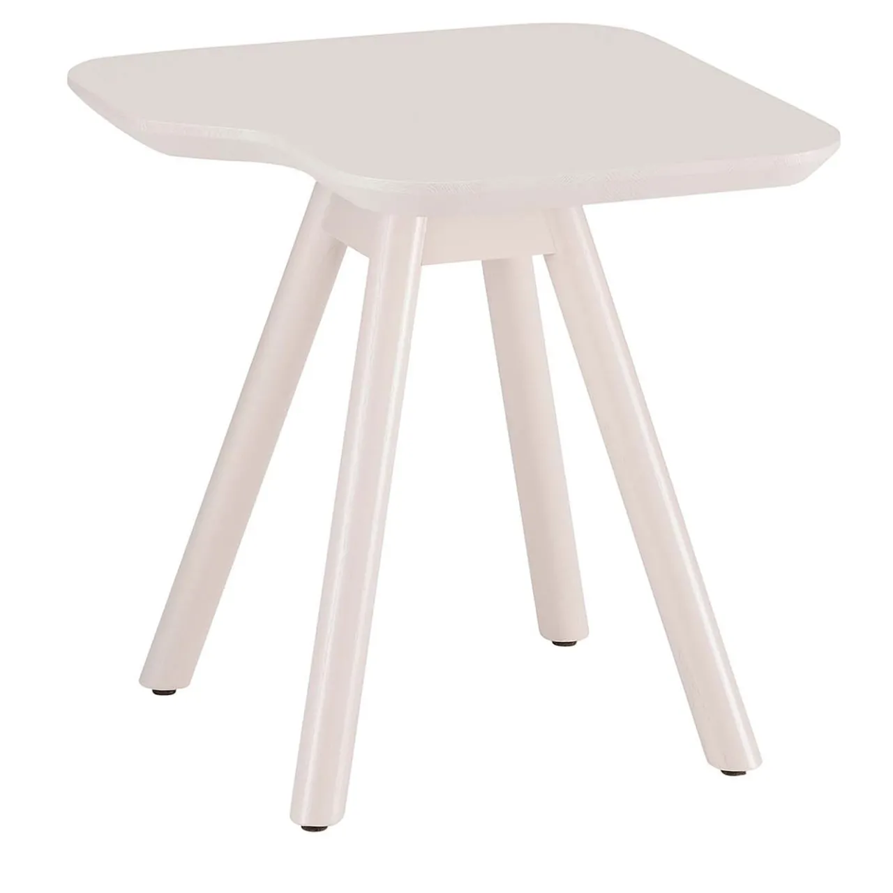 TrabA' Side Tables<Aky Small White Side Table by Emilio Nanni