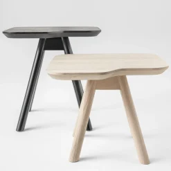 TrabA' Side Tables<Aky Small White Side Table by Emilio Nanni
