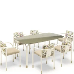 Jwana Hamdan Outdoor Dining Tables<Alì Earth Green Lava Stone Outdoor Dining Table by Lorenza Bozzoli