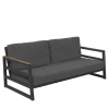 Talenti Outdoor Chaises & Daybeds|Outdoor Sofas & Benches<Alabama Alu 2-Seater Outdoor Sofa Dark Gray