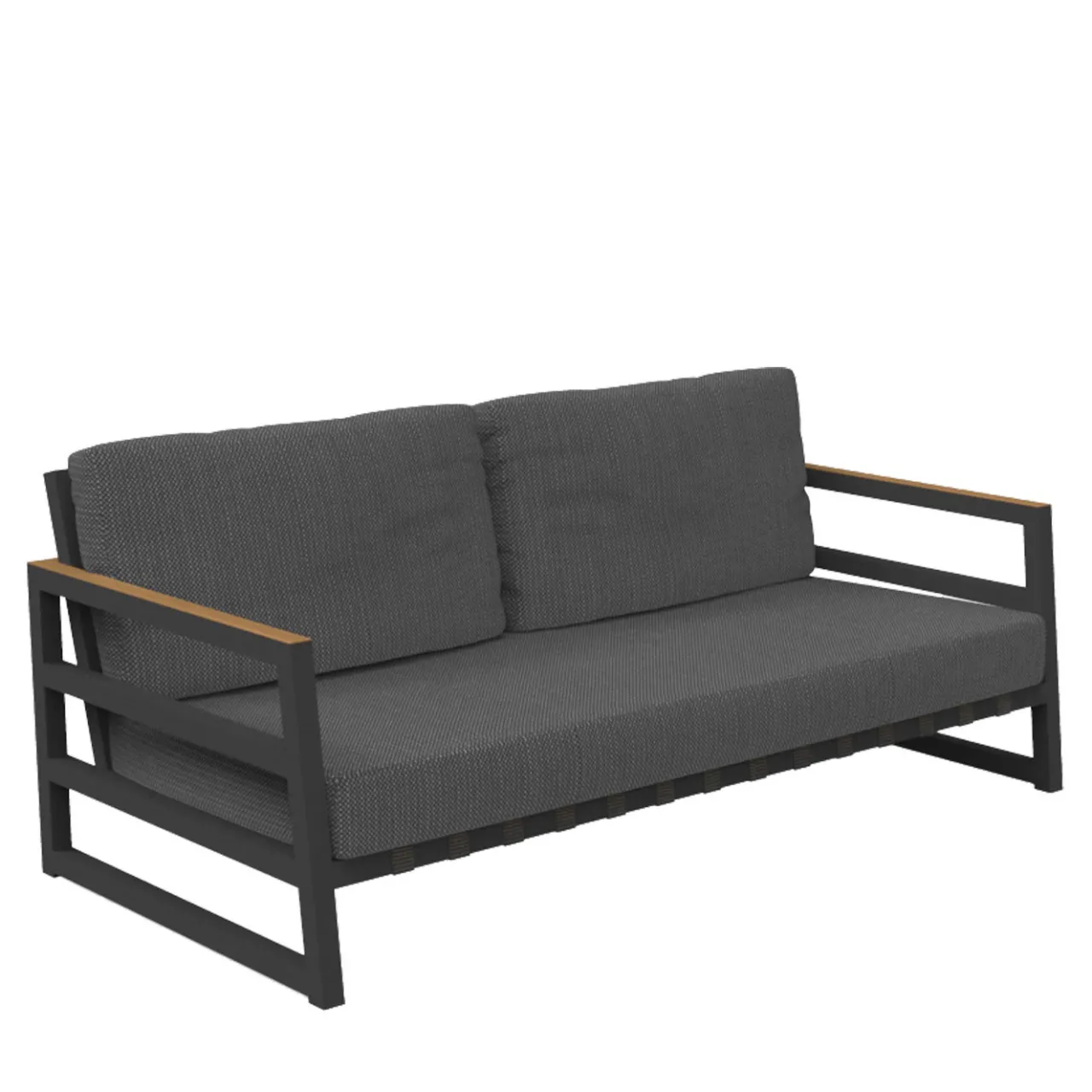 Talenti Outdoor Chaises & Daybeds|Outdoor Sofas & Benches<Alabama Alu 2-Seater Outdoor Sofa Dark Gray