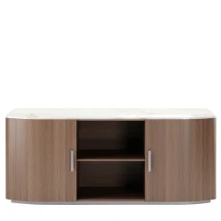 Living Couture Sideboards Buffets<Alan Wood Sideboard with Marble Top