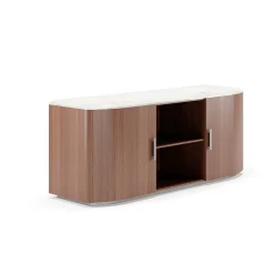 Living Couture Sideboards Buffets<Alan Wood Sideboard with Marble Top