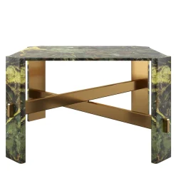 L'Eccesso Dining Tables<Alani Green Marble Dining Table by Paolo Ciacci