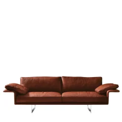 Black Tie Sofas<Alato Brown Leather Sofa