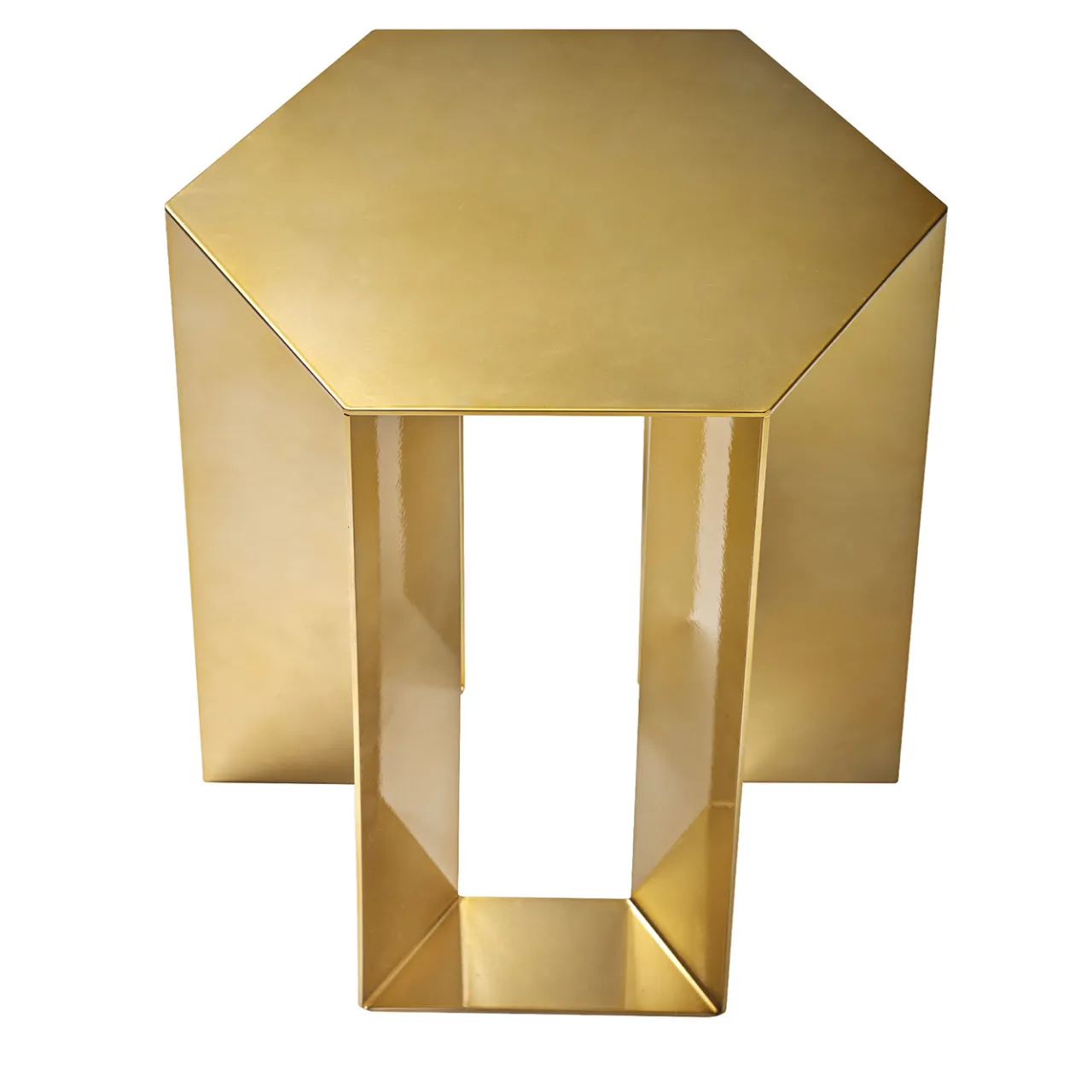 V.L. Lavorazioni In Ferro Side Tables<Alato Golden Side Table by Antonio Saporito