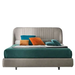 Modesign Beds<Alba Fluttuante Bed With Deluxe Velvet Upholstery