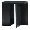 V.L. Lavorazioni In Ferro Side Tables<Alcubo Hexagonal Black Marquinia Coffee Table by Antonio Saporito