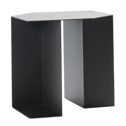 V.L. Lavorazioni In Ferro Side Tables<Alcubo Hexagonal Black Side Table by Antonio Saporito