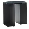 V.L. Lavorazioni In Ferro Side Tables<Alcubo Hexagonal Metal & Marquinia Side Table by A. Saporito