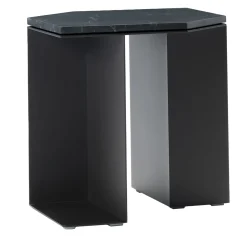 V.L. Lavorazioni In Ferro Side Tables<Alcubo Hexagonal Metal & Marquinia Side Table by A. Saporito