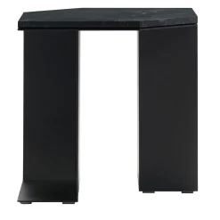 V.L. Lavorazioni In Ferro Side Tables<Alcubo Hexagonal Metal & Marquinia Side Table by A. Saporito