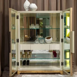 Chiara Provasi Bar Cabinets<Alexander Bar Cabinet with Decorative Handle