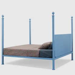 Lispi Beds<Alfio Azure Iron Double Bed