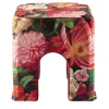 Secondome Edizioni Stools<Alice Floral Velvet Stool by Clementine Chambon