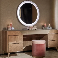 Cafedesart Ottomans & Poufs<Alice Pouf with Copper Base