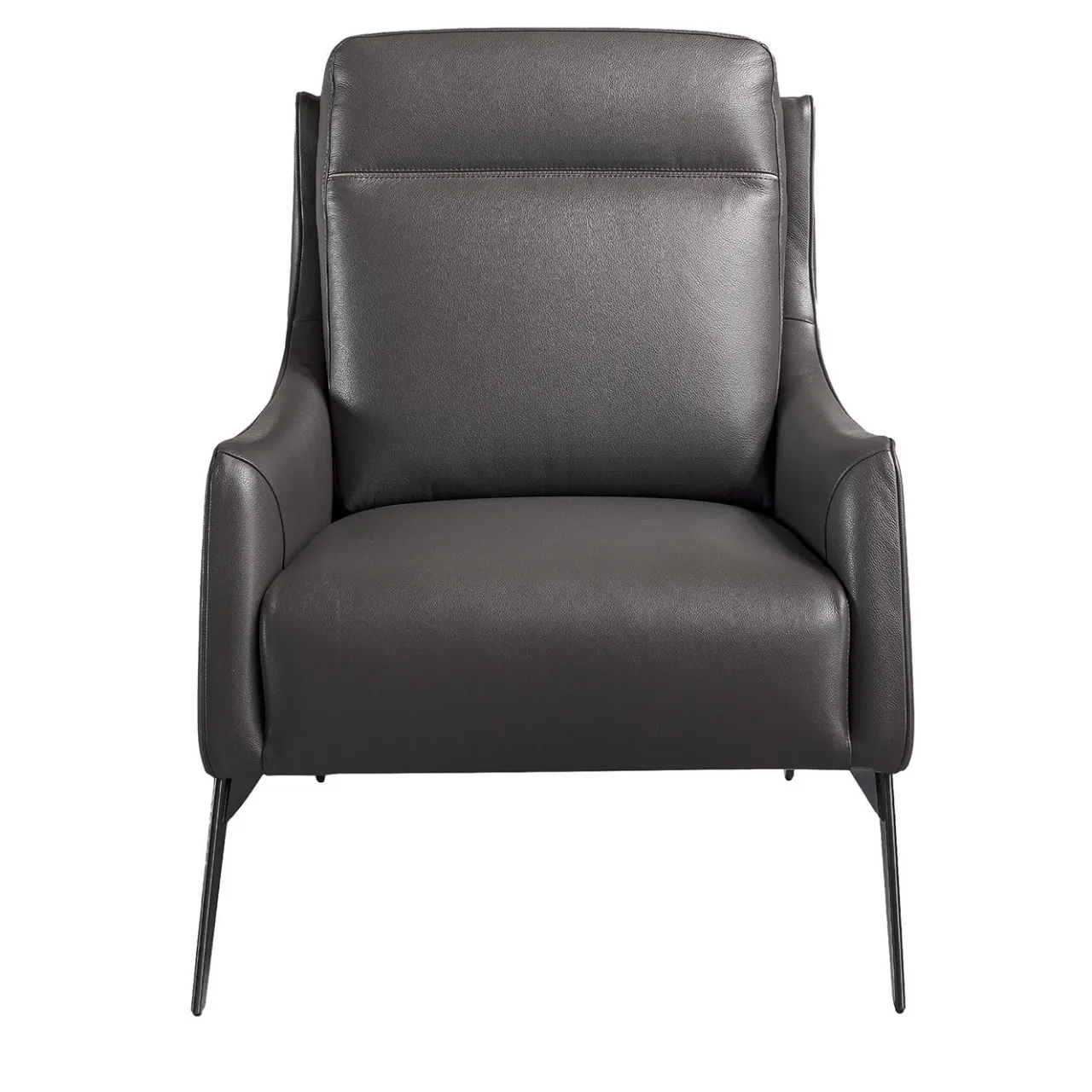 Franco Ferri Armchairs<Alicudi Mocha Leather Armchair