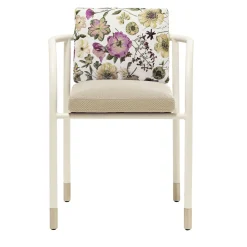 Jwana Hamdan Outdoor Chairs & Stools<Aliya Cream Outdoor Dining Chair by Lorenza Bozzoli