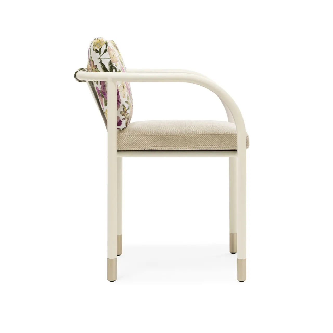 Jwana Hamdan Outdoor Chairs & Stools<Aliya Cream Outdoor Dining Chair by Lorenza Bozzoli