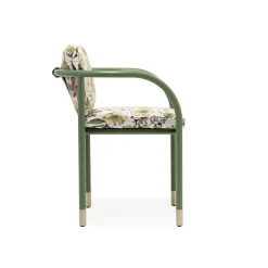 Jwana Hamdan Outdoor Chairs & Stools<Aliya Green Outdoor Dining Chair by Lorenza Bozzoli