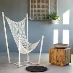 Impagliando Outdoor Armchairs<Allegra White Hammock Chair