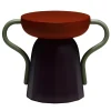 La Manufacture Stools<Allié Red Stool by Luca Nichetto