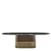 Zanaboni Dining Tables<Alma-Decor ED/50 669 Oval Dining Table with Silver Paradiso Marble top