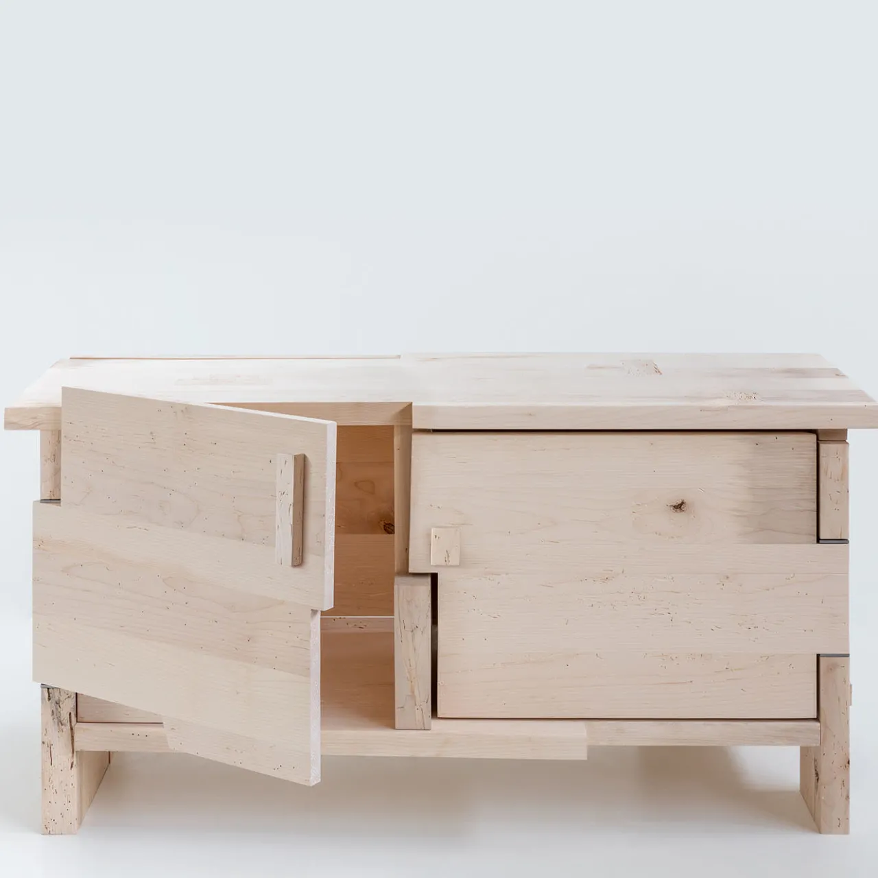 Secondome Edizioni Sideboards Buffets<Altamira Wood Sideboard By Simone Fanciullacci