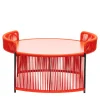 Chairs & More Outdoor Coffee Tables<Altana Medium Round Red Coffee Table by Antonio De Marco