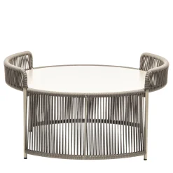 Chairs & More Outdoor Coffee Tables<Altana Medium Round Sand Coffee Table by Antonio De Marco