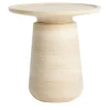 MMairo Side Tables<Altana Medium Travertine Side Table by Ivan Colominas