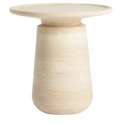 MMairo Side Tables<Altana Medium Travertine Side Table by Ivan Colominas