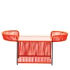Chairs & More Outdoor Coffee Tables<Altana Oval Red Coffee Table by Antonio De Marco