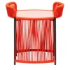 Chairs & More Outdoor Coffee Tables<Altana Small Round Red Coffee Table by Antonio De Marco
