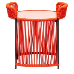 Chairs & More Outdoor Coffee Tables<Altana Small Round Red Coffee Table by Antonio De Marco