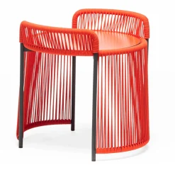 Chairs & More Outdoor Coffee Tables<Altana Small Round Red Coffee Table by Antonio De Marco