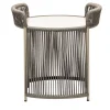 Chairs & More Outdoor Coffee Tables<Altana Small Round Sand Coffee Table by Antonio De Marco