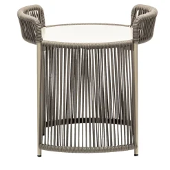 Chairs & More Outdoor Coffee Tables<Altana Small Round Sand Coffee Table by Antonio De Marco