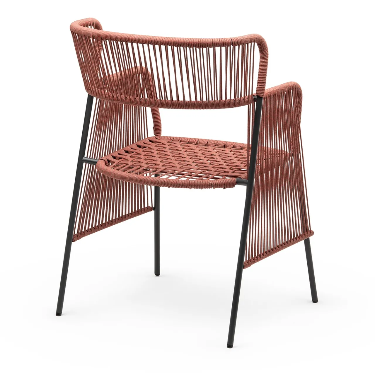 Chairs & More Outdoor Chairs & Stools<Altana SP Gray & Pink Chair by Antonio De Marco
