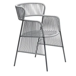 Chairs & More Outdoor Chairs & Stools<Altana SP Gray Chair by Antonio De Marco