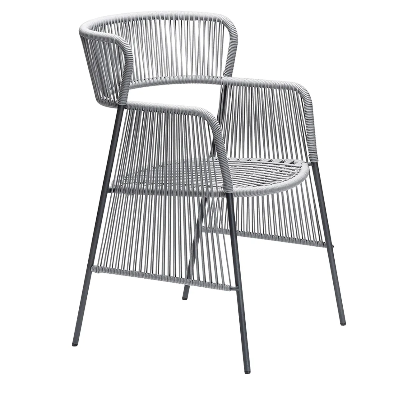 Chairs & More Outdoor Chairs & Stools<Altana SP Gray Chair by Antonio De Marco