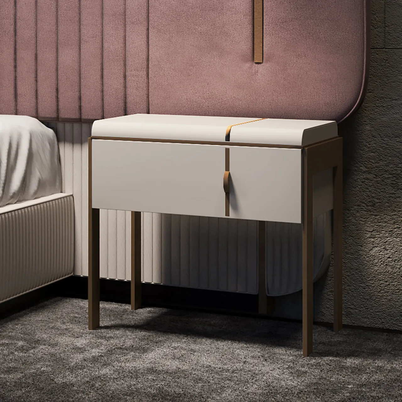 Carpanese Home Nightstands<Althea Nightstand