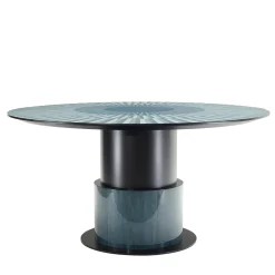Cafedesart Dining Tables<Altobasso Round Blue Dining Table